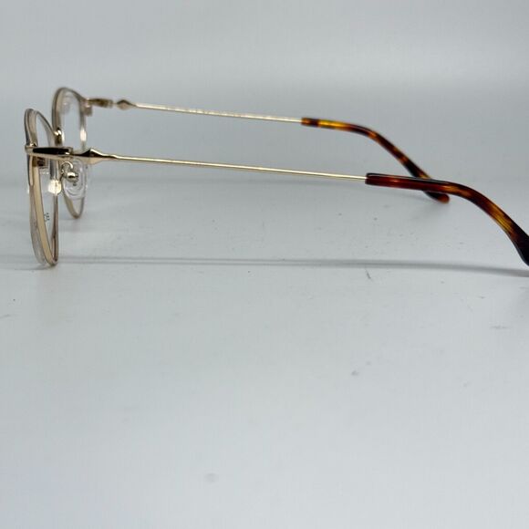 BCBG Maxazria Cat Eye Eyeglasses Frames 54 16 135 Arla Gold Tortoise H16854 - Picture 2 of 7